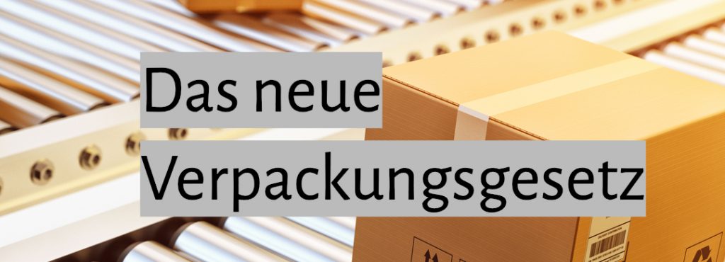 Banner: Das neue Verpackungsgesetz