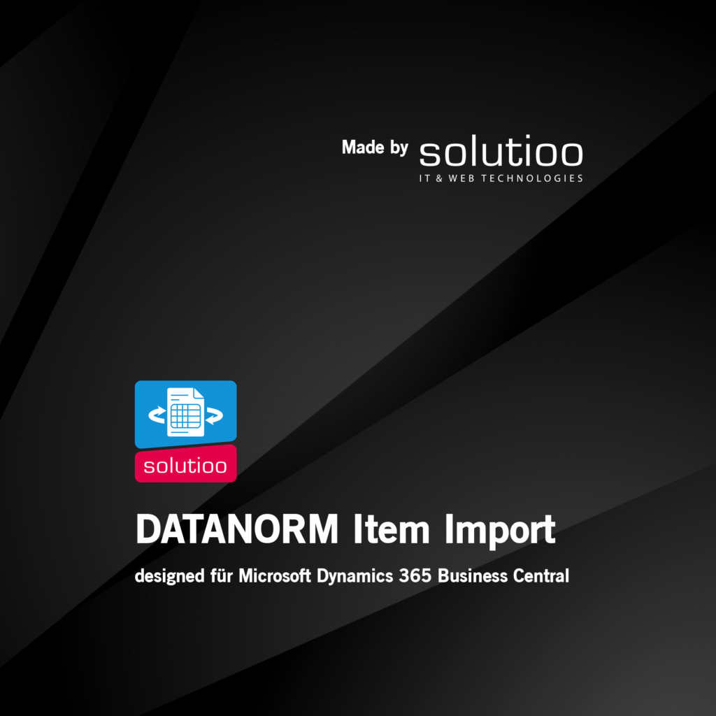 Produktgrafik: DATANORM Item Import