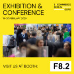 Banner: E-Commerce Berlin Expo, Stand F8.2
