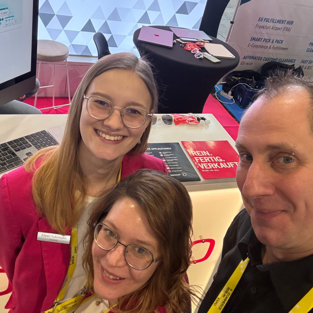 Team von solutioo auf der Messe